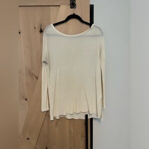 Oversized knit sweater